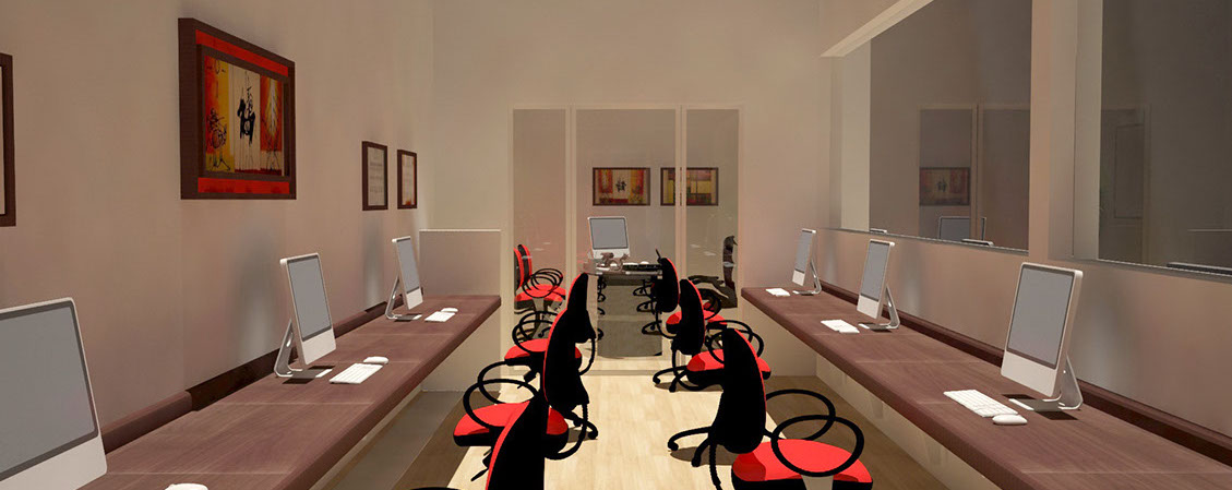 Render de oficinas